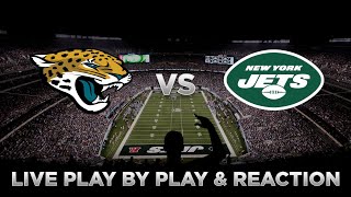 Jaguars vs Jets Live Play by Play amp Reaction [upl. by Lilllie399]