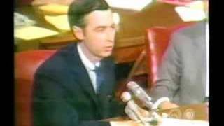 Mr Rogers 6minute 20 Million Presentation to the US Senate [upl. by Fidellia]