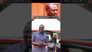 MIMI SIKUA TAYARI KUFANYA NA GACHAGUA KAZI NA HATUKUA TUNAENDA AANGRY RUTO FINALLY [upl. by Biernat525]