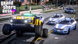 RAPINA FOLLE E FUGA IN LAMBORGHINI REVUELTO OFFROAD CON FRANKLIN🔥  GTA 5 MOD VITA DA GANGSTER [upl. by Nolyak]