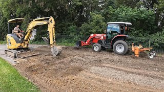 Fixing a DESTROYED Gravel ROAD with GritnGrease [upl. by Luanne]