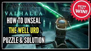 Assassins Creed Valhalla How to Unseal the Well of Urd in Asgard Puzzle and Solution WellTraveled [upl. by Newberry]