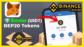 🟡COMO ENVIAR USDT de Binance a METAMASK  🔻Conecta METAMASK con la BSC amp Agrega el TOKEN TETHERus [upl. by Nabila327]