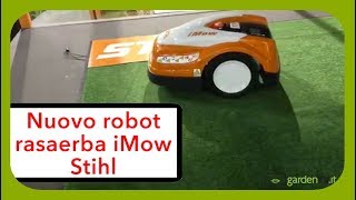 Nuovo robot tagliaerba per prati Stihl [upl. by Joao787]