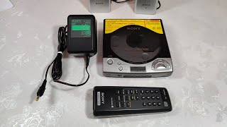 SONY DV8000 Portable VİDEO CD Discman [upl. by Anivram]