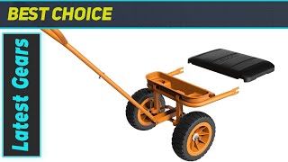 Worx Aerocart Wagon Kit BEST Yard Cart Conversion [upl. by Rebma]