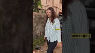 Tripti Dimri Post Movie Meeting In Mumbai Today [upl. by Kavanaugh]