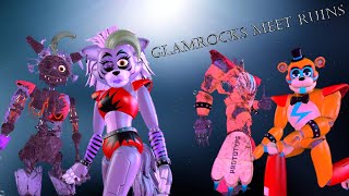 Glamrocks Meet Ruins  FNAF SECURITY BREACH [upl. by Clementi602]