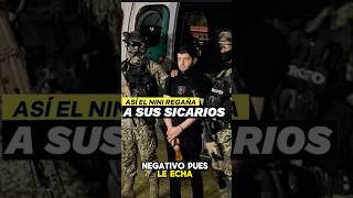 ASÍ EL “NINI” JEFE DE SEGURIDAD DE LOS CHAPITOS REGAÑA A SICARI0S🇲🇽☠️shorts mexico narcos [upl. by Ahcatan8]