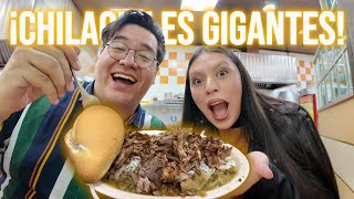 ¡Chilaquiles GIGANTES en el CENTRO CDMX [upl. by Brainard]