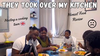 Life of an unserious UK YouTuber 🇬🇧  Hosting a Cooking Experiment  Unfiltered vlog and reactions [upl. by Fital]