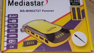 MediaStar MS 2727 Details  Unboxing  HD Digital Satellite Reciver [upl. by Irdua953]