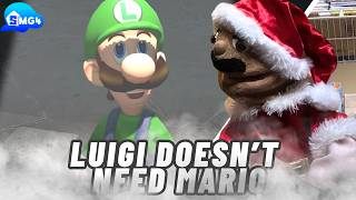 SMG4 Luigi Doesnt Need Mario Reaction Puppet Reaction [upl. by Jorie]