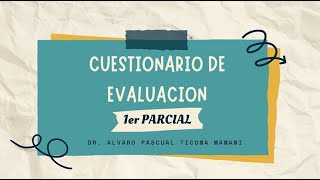 Ultimo Video Prefacultativo  Cuestionario de Evaluacion [upl. by Bondy]