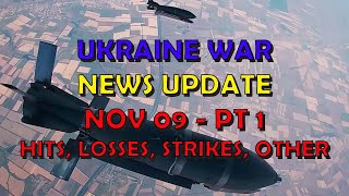 Ukraine War Update NEWS 20241109a Pt 1  Overnight amp Other News [upl. by Haggi]