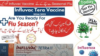 Flu Vaccine  Vaccination for Influenza  Influvac Tetra Vaccine 20242025 Doctor of Medicine [upl. by Nekal]