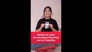 ¡Aprende a Revivir el color de tu ropa pintándola con Colorantes en Polvo el Caballito ® [upl. by Ennoirb]