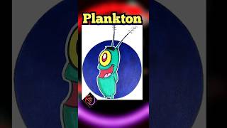 Drawing Plankton  SpongeBob SquarePants [upl. by Nolyarg577]