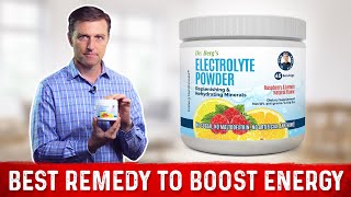 Best Remedy to Recharge Your Cellular Energy – DrBergs Electrolyte Powder [upl. by Marketa]