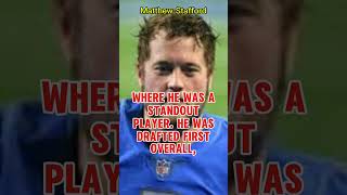 WHO IS MATTHEW STAFFORD [upl. by Gulgee]