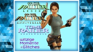 Tomb Raider Legend  Anniversary  Underworld  Glitch Momente [upl. by Aerdnek]