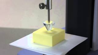 Evaluation of butter by hardness test [upl. by Yeliak]