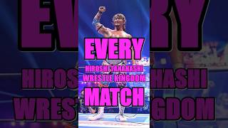 Every Hiroshi Tanahashi Wrestle Kingdom Match NJPW wrestlekingdom [upl. by Maryanne663]