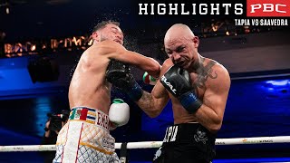 Tapia vs Saavedra HIGHLIGHTS October 19 2024  PBC on Prime Video [upl. by Auop]