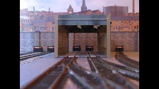 00 gauge Metcalfe Paving and Loco shed [upl. by Lucchesi]