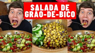 Salada de grãodebico  Receita fácil  shorts [upl. by Alistair525]