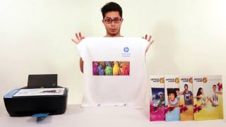 Tutorial de estampado con HP amp papel transfer Office Paper [upl. by Tnahsarp]