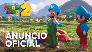 ANUNCIO OFICIAL DE MARIO BROS 2 LA PELICULA ESPAÑOL LATINO [upl. by Elkraps690]