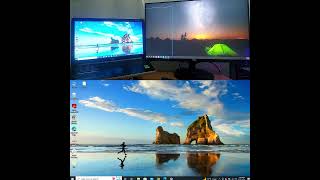 How to Set Different Wallpapers on Dual Monitors on Windows PC [upl. by Notwen13]