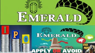 Emerald Tyre IPO full 🌕 Details StockProfitIndia [upl. by Uwkuhceki]