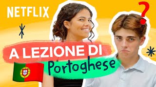 IMPARIAMO qualche frase IN PORTOGHESE 🇵🇹 DI4RI Multilanguage 🎒 Netflix DOPOSCUOLA [upl. by Abrahamsen]