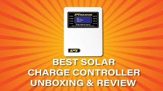 How to convert solar on grid to hybrid with a charge controller SPS Yellow 40 unboxing [upl. by Aciamaj]