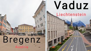 Bregenz Austria amp Vaduz Liechtenstein April 2023 Gopro [upl. by Angelika]