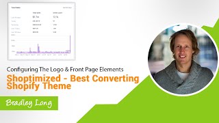 Configuring The Logo amp Front Page Elements Shoptimized  Best Converting Shopify Theme [upl. by Celik]