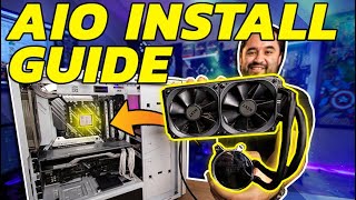 How to install an AIO CPU Cooler [upl. by Sybilla675]