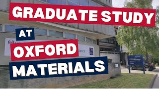 Graduate Study at Oxford Materials [upl. by Asenev372]