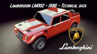 Lamborghini LM002  1986 [upl. by Goldstein594]