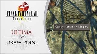 Final Fantasy VIII How to farm for Ultima draw point [upl. by Nojad]