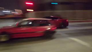 Fast honda hatchback vs GTR [upl. by Ocsisnarf301]