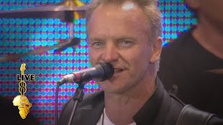 Sting  Driven To Tears Live 8 2005 [upl. by Javed]