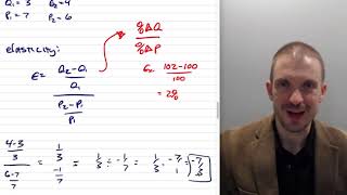 QA Price Elasticity of Demand Point Formula [upl. by Drapehs]