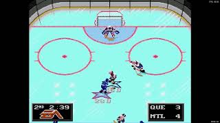 NHL 94 Sega Super Liga Playoff Round 1 G5  kidswasted QUE at Len the Lengend MON [upl. by Miun215]