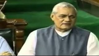 Atal Bihari Vajpayee’s speech on Nuclear Test Rocked the Parliament [upl. by Reyaht]