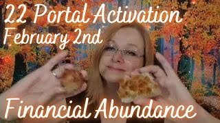 22 portal activation February 2 2024 Financial abundance Citrine Reiki healing 2224 gateway [upl. by Valda]