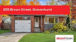 Home For Sale in Gravenhurst  The Regan Team  255 Brown Street [upl. by Irvin]