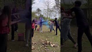 Preholi Celebration at Kaziranga University🎉🥳 holi kazirangauniversity enjoy [upl. by Ecirtac508]